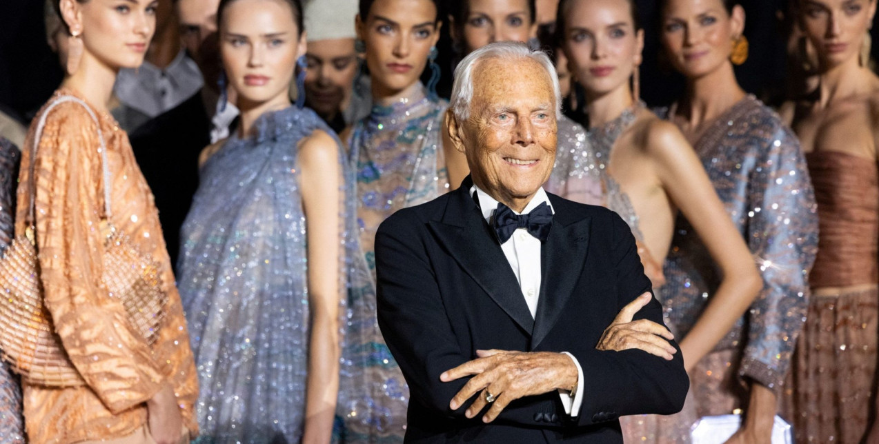 End of an Era: Έφυγε από τη ζωή ο θρυλικός σχεδιαστής Giorgio Armani