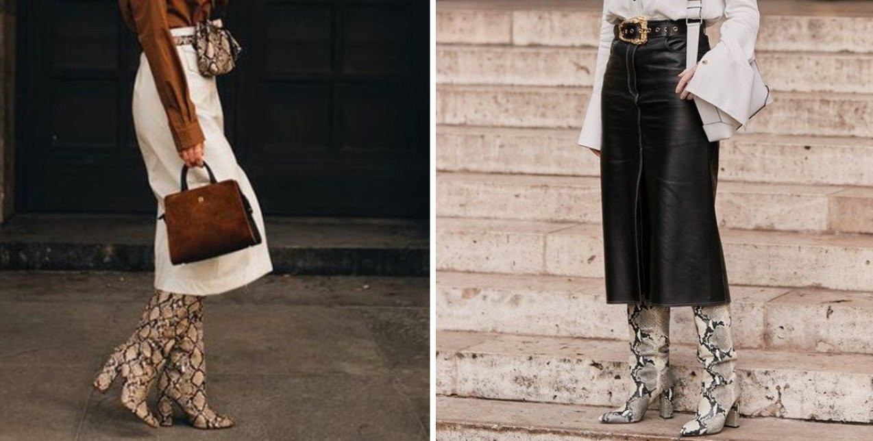 Τα snakeskin shoes κάνουν το μεγαλύτερο come back φέτος το φθινόπωρο
