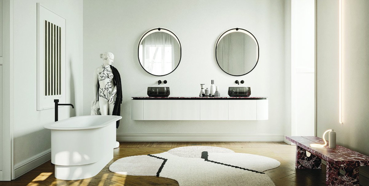 8 έξυπνα tips που υιοθετούν οι αρχιτέκτονες για να φαίνεται μεγαλύτερο ένα μπάνιο 