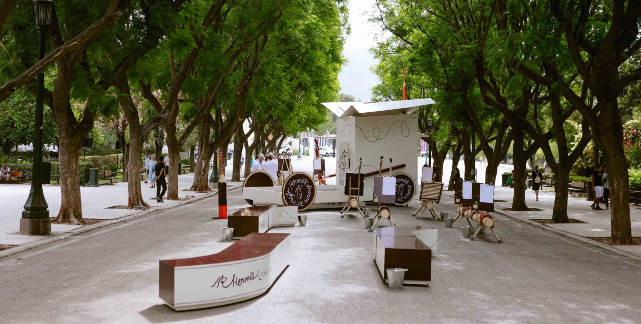 O οίκος Hermès επιστρέφει στην Art Athina στήνοντας το πιο δημιουργικό pop-up