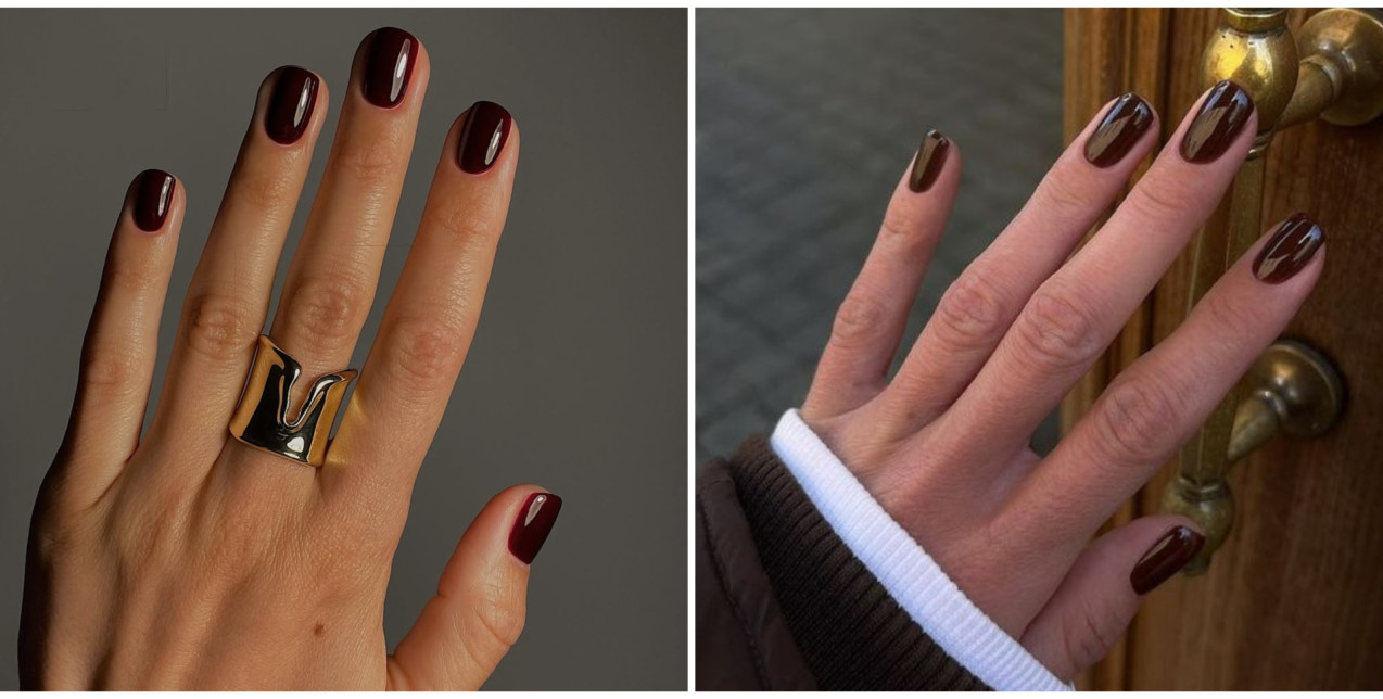 Plum is the new burgundy: Η απόχρωση νυχιών που ταιριάζει με τα πάντα και θα βλέπουμε παντού τους επόμενους μήνες 