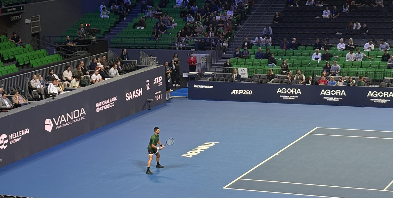Παρακολουθήσαμε από κοντά το τουρνουά τένις ATP 250 στην Αθήνα και ετοιμαζόμαστε για τον μεγάλο τελικό