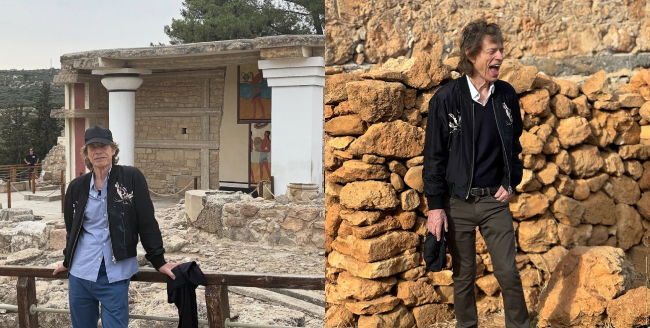 Ο θρυλικός Mick Jagger βρίσκεται στην Κρήτη: Το ιστορικό των προηγούμενων, αξεπέραστων ερχομών του στη χώρα μας