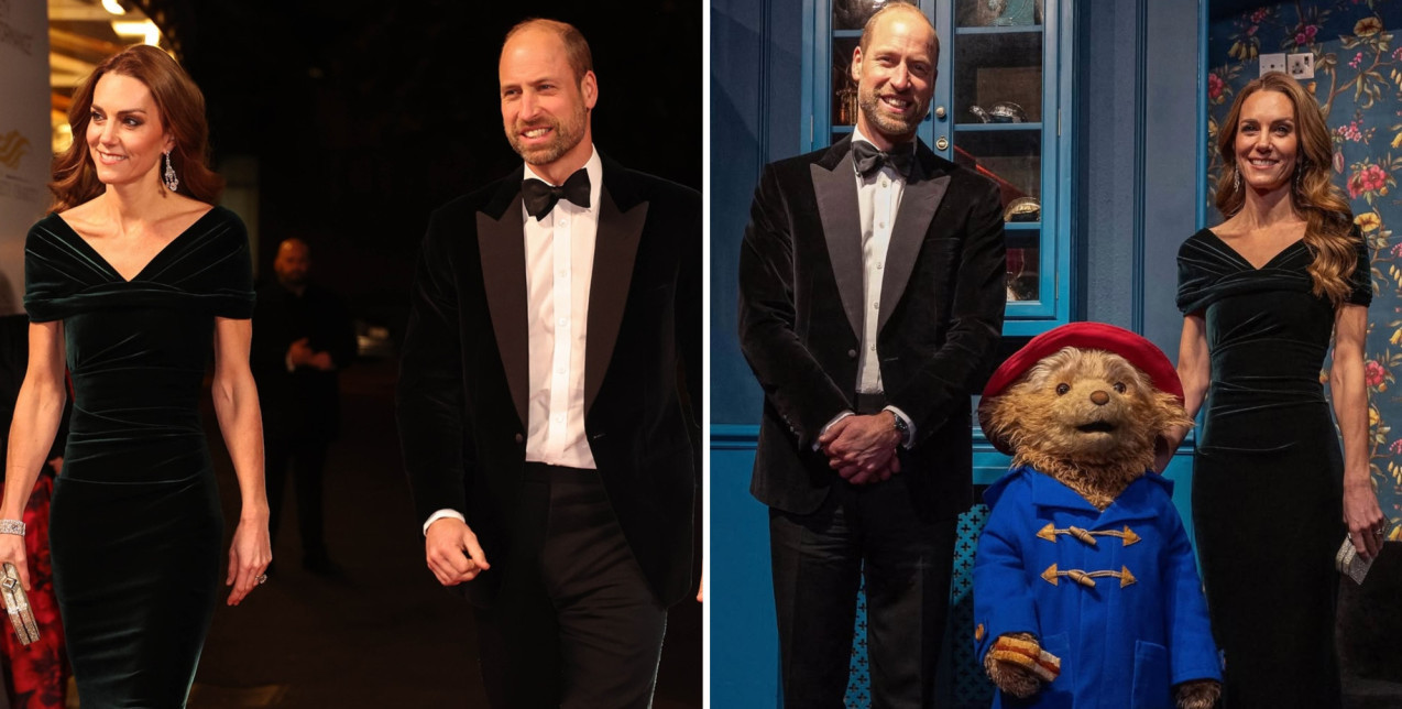 Η επιστροφή της Kate Middleton και του Πρίγκιπα William στο κόκκινο χαλί, έπειτα από δύο χρόνια απουσίας 