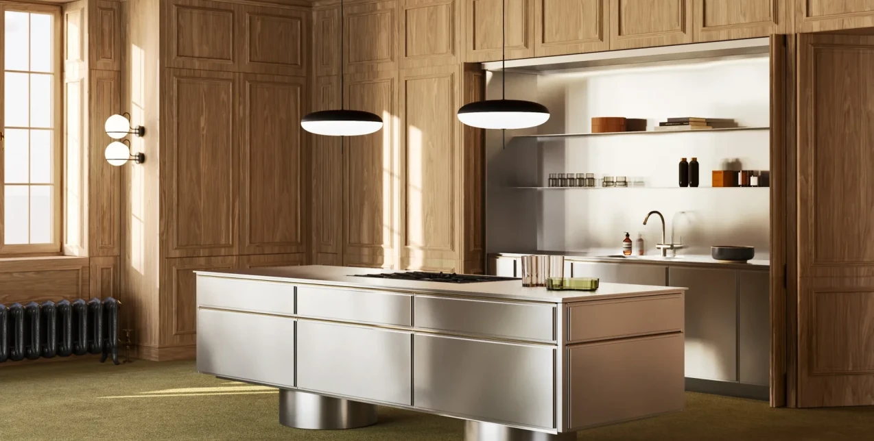 Το ανοξείδωτο ατσάλι είναι το υλικό της εποχής και σας παρουσιάζουμε 7 τρόπους να το χρησιμοποιήσετε στο σπίτι