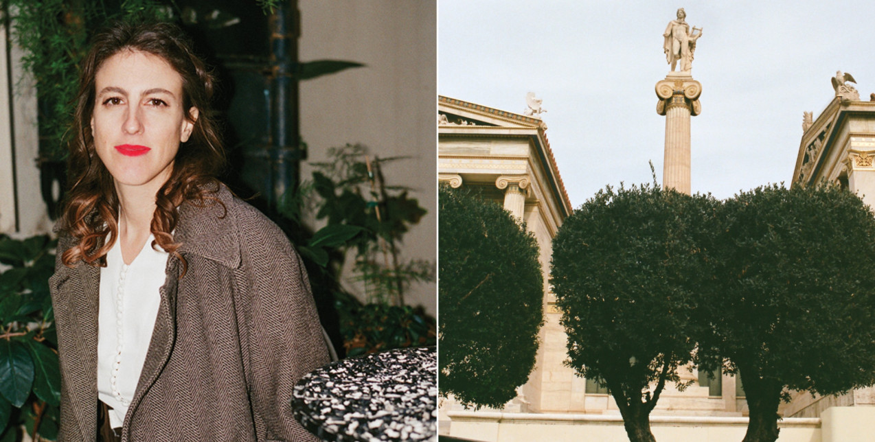 Η πολυταξιδεμένη και αεικίνητη Ευτυχία Στεφανίδη μας παρουσιάζει το δικό της ξεχωριστό πρόσωπο της Αθήνας