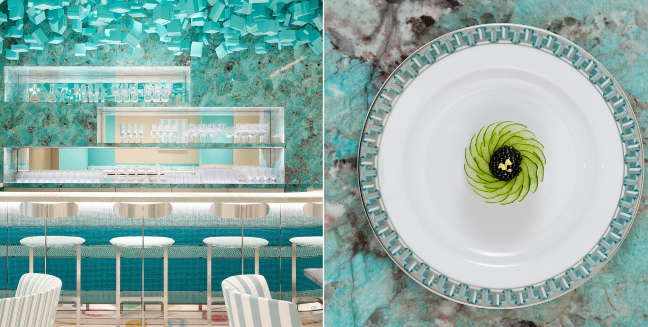 Στο νέο Blue Box Café Ginza η γαστρονομία συναντά την ακρίβεια και την κομψότητα του Tiffany & Co.