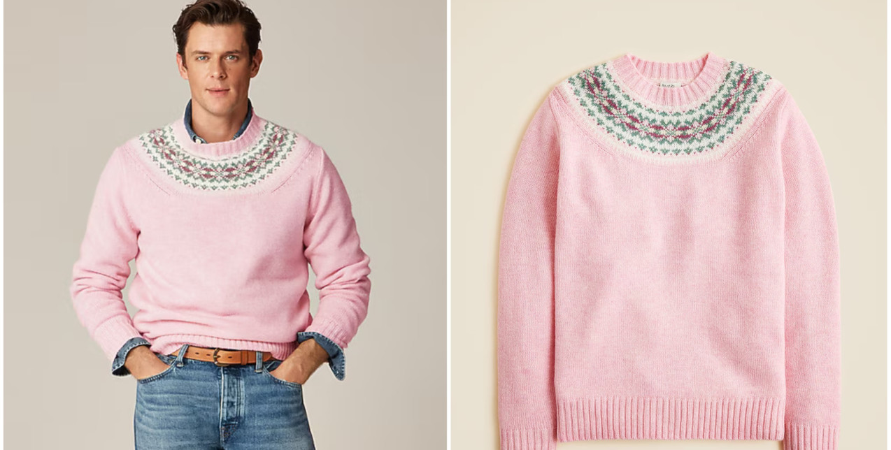 Το ροζ πουλόβερ που προκάλεσε ιδεολογική αναστάτωση στις Η.Π.Α.