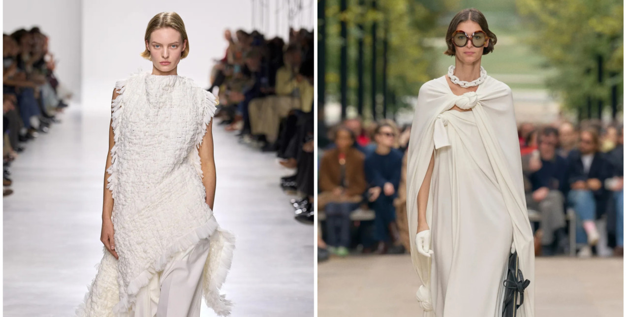 Πώς θα εντάξετε στις εμφανίσεις σας το Cloud Dancer, το χρώμα της χρονιάς, σύμφωνα με τη Pantone 