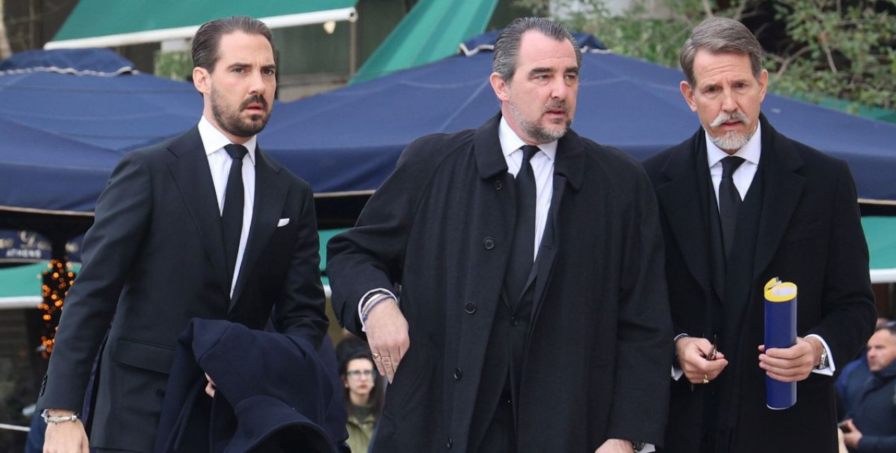 Το τελευταίο αντίο στην Πριγκίπισσα Ειρήνη στη Μητρόπολη Αθηνών