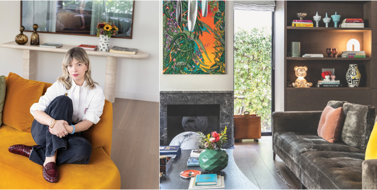 Personal Aesthetics: H Ρεγγίνα Κουρή ανοίγει τις πόρτες του σύγχρονου σπιτιού της στο Παλαιό Ψυχικό
