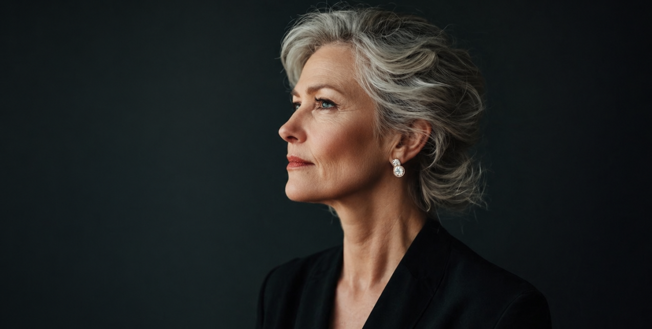 Grey Blending: Η νέα τάση που μας δείχνει πως μπορούμε να αναδείξουμε τα γκρι μαλλιά με τον πιο μοντέρνο τρόπο