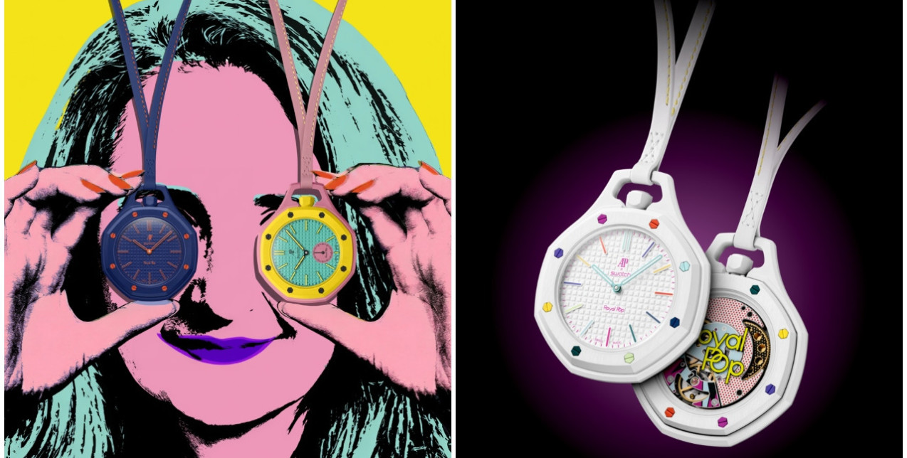 Swatch x Audemars Piguet: Η νέα συλλογή Royal Pop επαναφέρει το Royal Oak με τον πιο fashion τρόπο