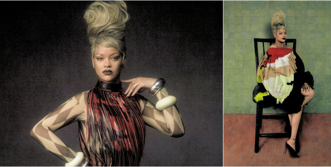 Η Rihanna φωτογραφίζεται από τον Szilveszter Makó και πρωταγωνιστεί σε ένα από τα πιο καλλιτεχνικά editorials της χρονιάς