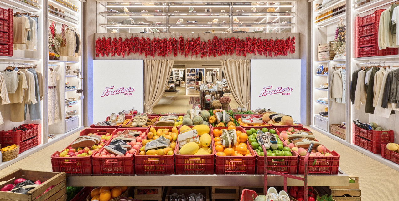 Η Golden Goose δημιούργησε το απόλυτο fruity σκηνικό στην Αθήνα μέσα από την πιο αυθεντική ιταλική εμπειρία