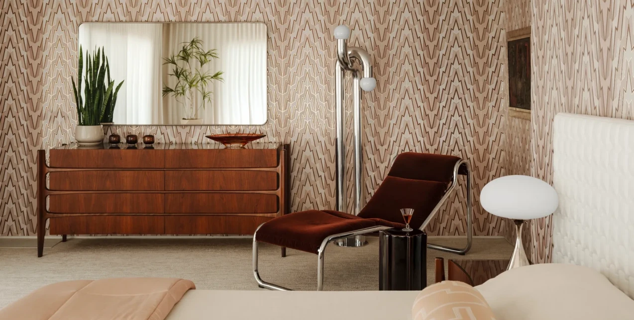 Μια mid-century κατοικία στο Palm Springs με αναφορές από το 1970 και funky στοιχεία