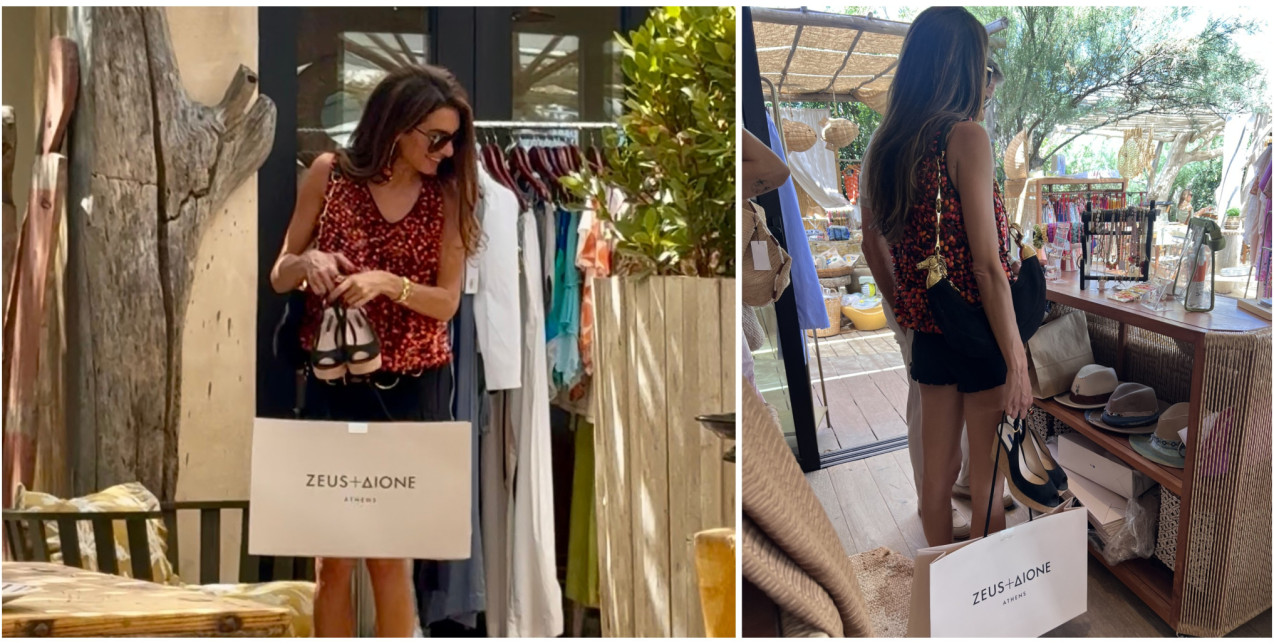Η Amal Clooney επέλεξε Zeus+Δione στο Saint-Tropez