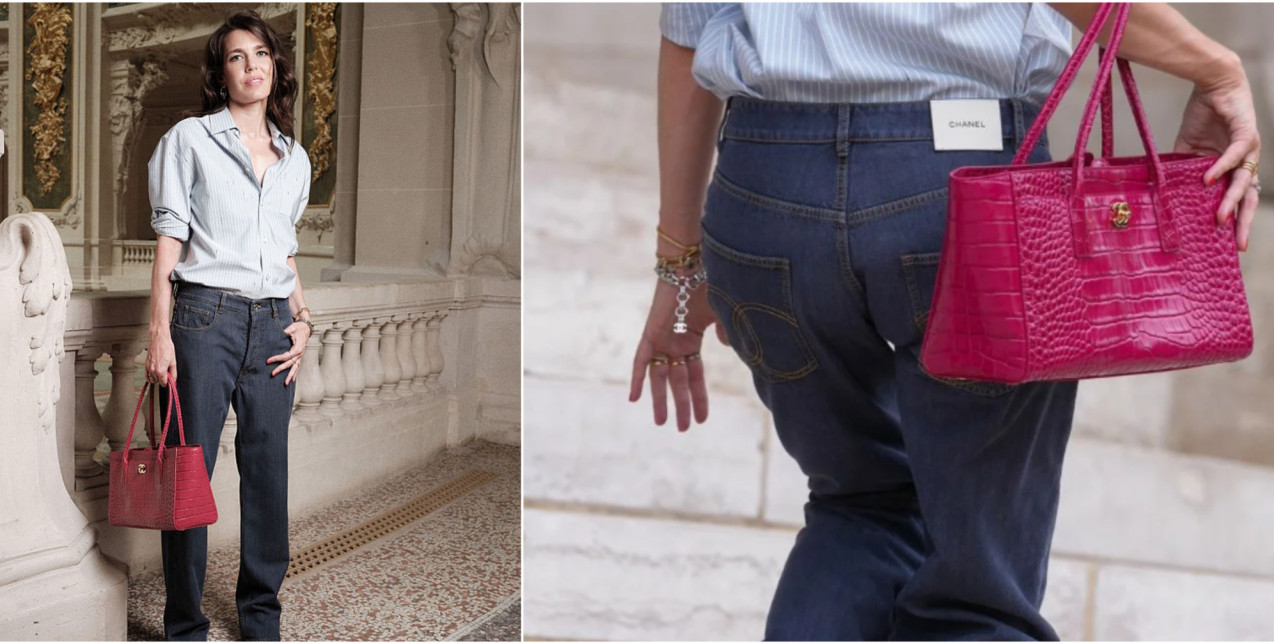 Casual chic στο Grand Palais: To look της Charlotte Casiraghi γίνεται το απόλυτο fashion inspo μας