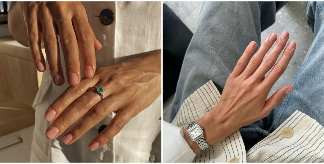 Italian Manicure: Το πιο chic κόλπο για να κάνετε τα νύχια σας να δείχνουν πιο μακριά