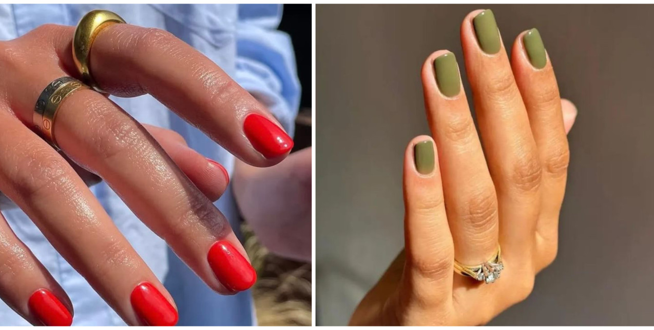 Τα "Late Summer Manicures" που δεν δείχνουν ούτε υπερβολικά καλοκαιρινά ούτε φθινοπωρινά