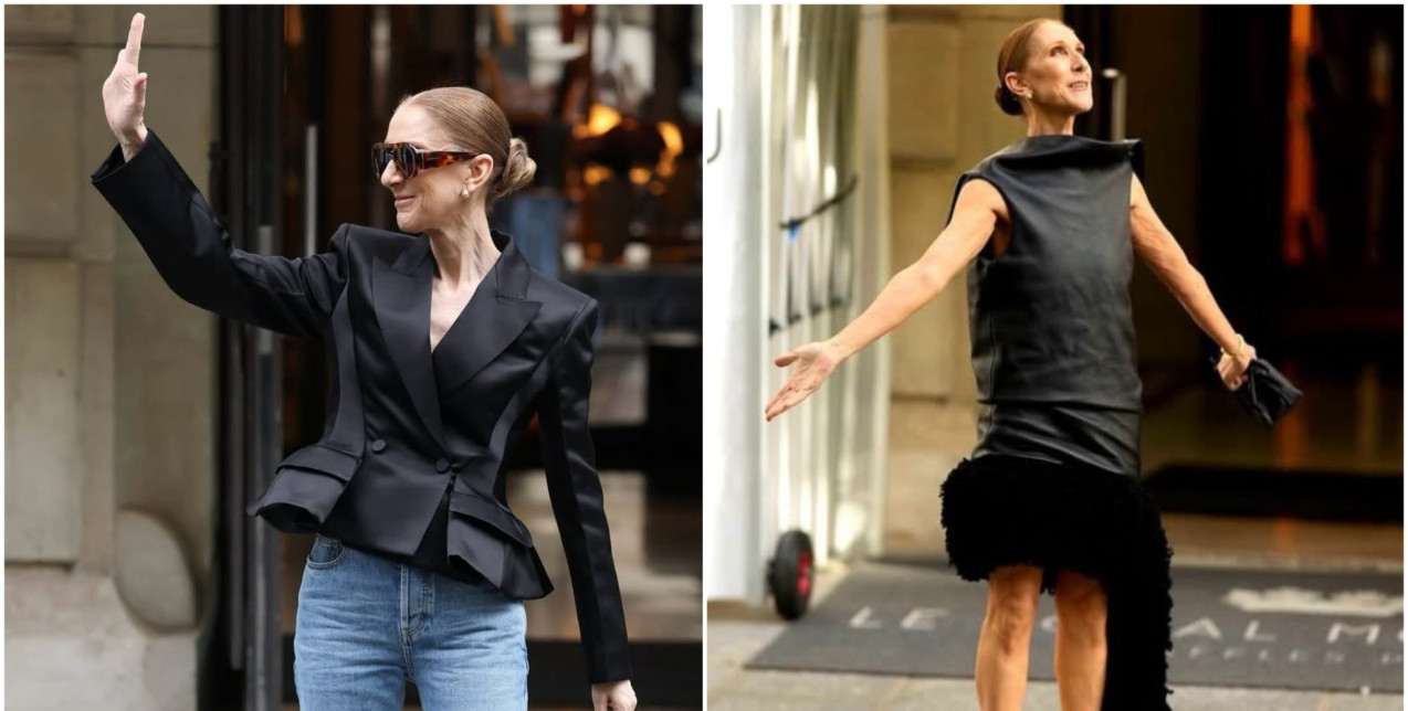 Η Céline Dion κάνει το Παρίσι προσωπική της πασαρέλα: Τα looks που λατρέψαμε