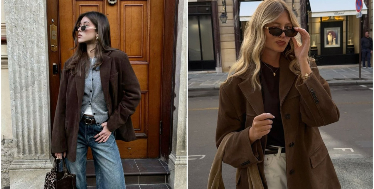 4 τρόποι να φορέσουμε το suede jacket το φθινόπωρο