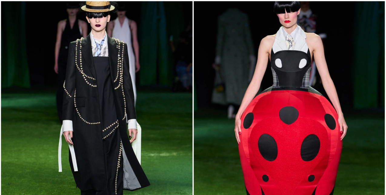 SS2027: Ο μαγικός κήπος του Thom Browne στο εντυπωσιακό φινάλε της New York Fashion Week