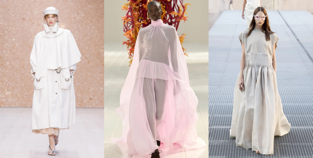 Paris Fashion Week Report: Η μόδα της επόμενης άνοιξης θα έχει τόλμη αλλά και ρομαντισμό