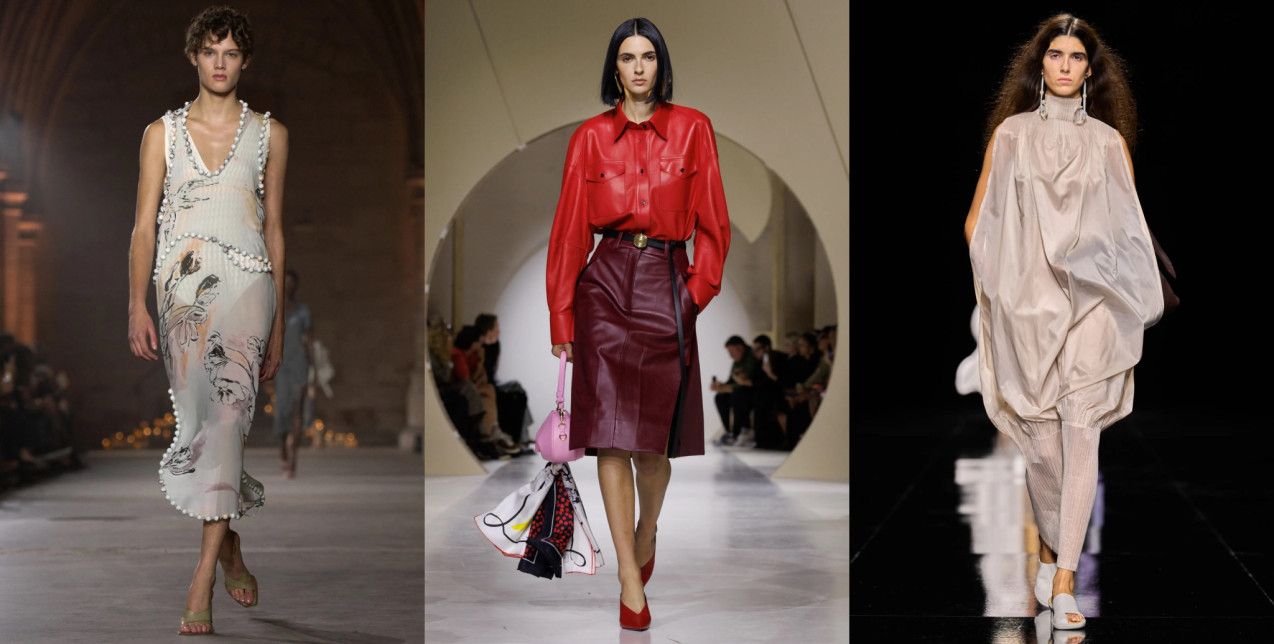 PFW, Day 5: Issey Miyake, Lanvin, Loewe, Givenchy και Victoria Beckham αποκαλύπτουν τη δική τους εκδοχή της σύγχρονης θηλυκότητας