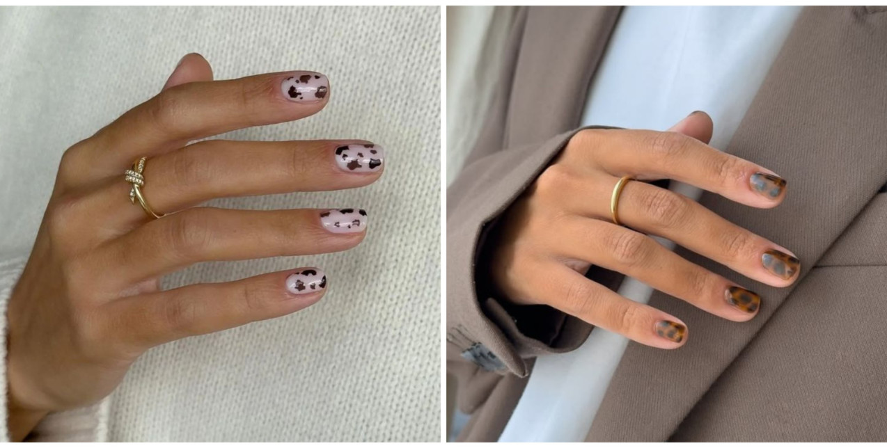 Τα Animal Print Nails ήταν πάντα “in”, μόνο που τώρα είναι πιο chic από ποτέ