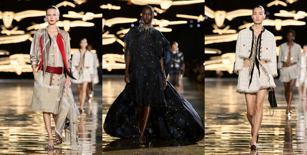 Chanel SS27: O Matthieu Blazy μετέτρεψε ξανά το Grand Palais σε ένα σκηνικό βγαλμένο από παραμύθι
