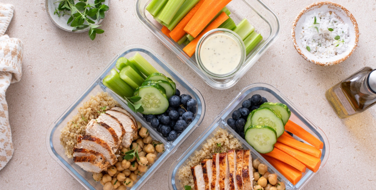Ένα σωστό meal prep θα σας λύσει τα χέρια και αυτά είναι τα must tips για να το κάνετε πιο εύκολο