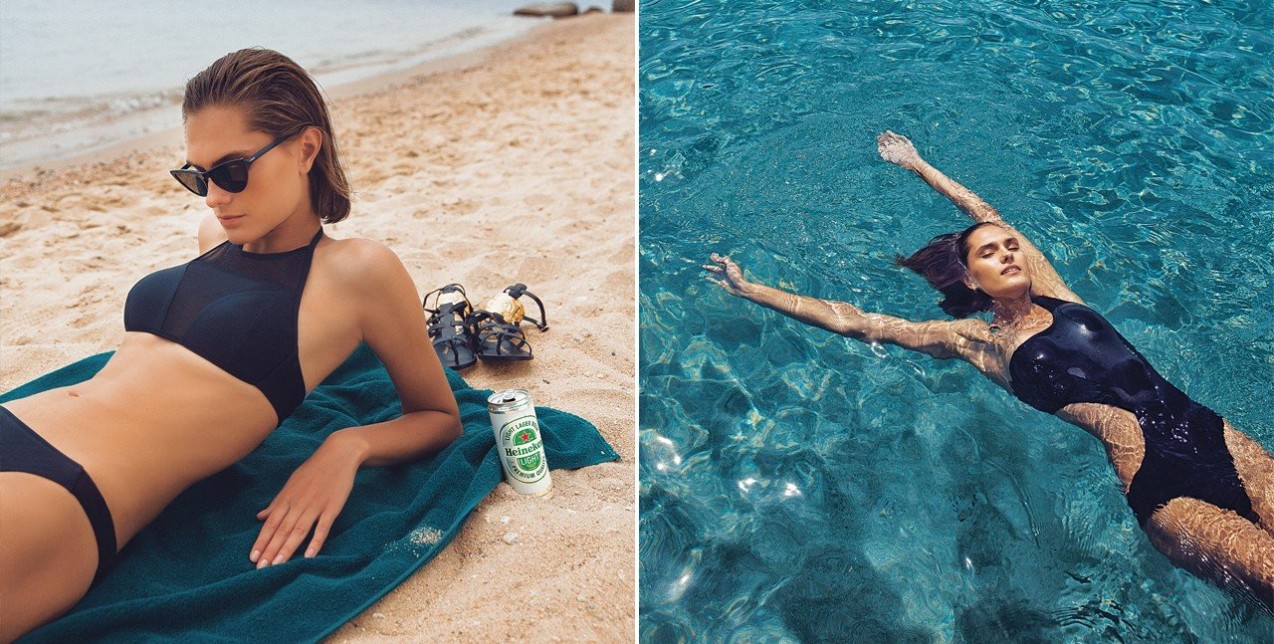 Feel the summer vibes στο editorial μόδας του GLOW Ιουλίου 