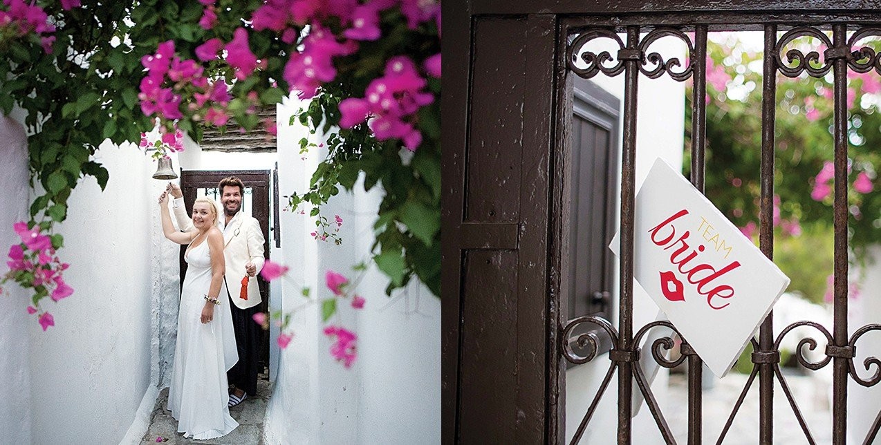 Οι Γεώργιος Καράμπελας και Μαρίνα Κουταρέλλη γιόρτασαν 15 χρόνια γάμου 