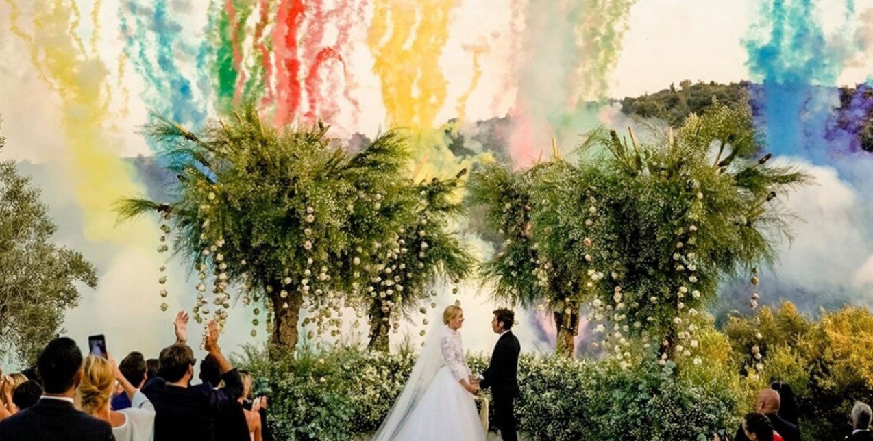 H φαντασμαγορική τελετή και η διακόσμηση από τον γάμο της Ferragni