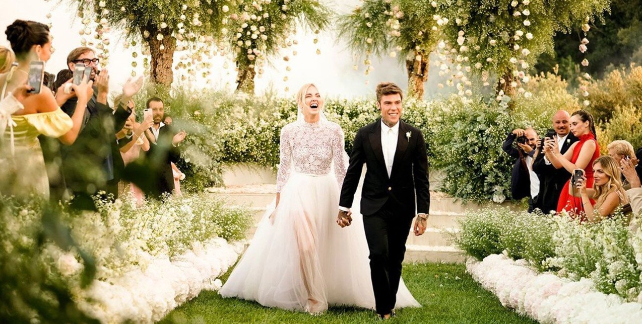Όλες οι λεπτομέρειες για το bridal look της Chiara Ferragni 