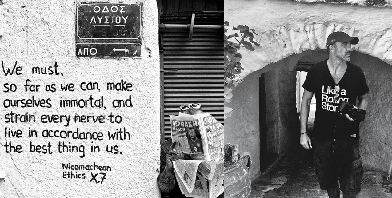 Ο Νίκος Αλιάγας μιλά για τη φωτογραφία και την έκθεσή του στο Παρίσι