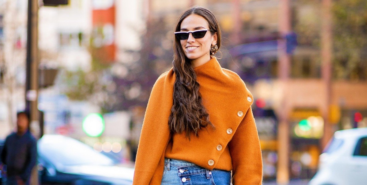 One Piece - Three Ways: Το πορτοκαλί πουλόβερ