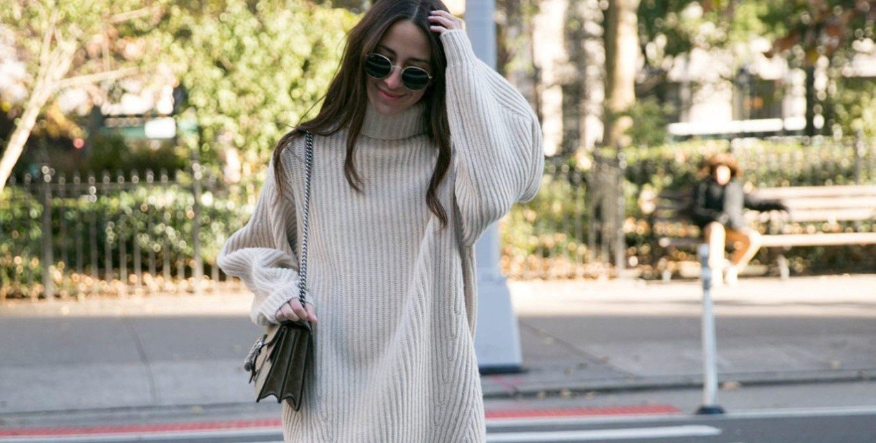 Υπέροχοι συνδυασμοί με πρωταγωνιστή το φόρεμα-πουλόβερ 