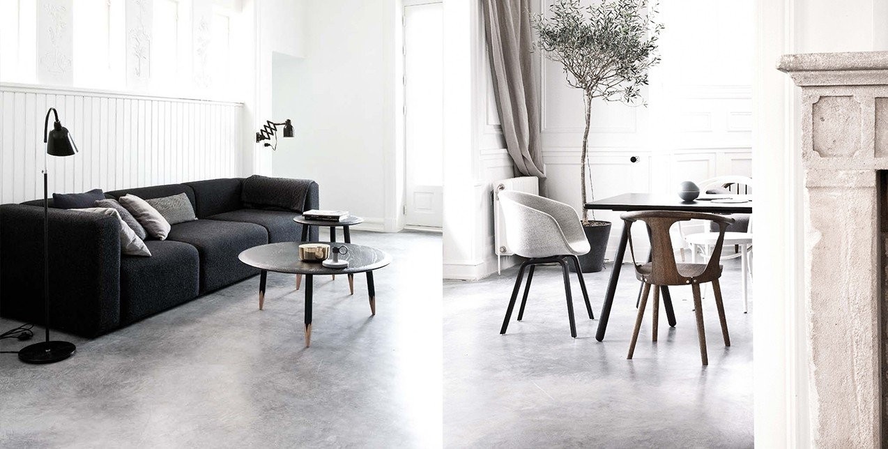 Ένα υψηλής αισθητικής διαμέρισμα στην Κοπεγχάγη υπηρετεί τις αρχές του μινιμαλισμού