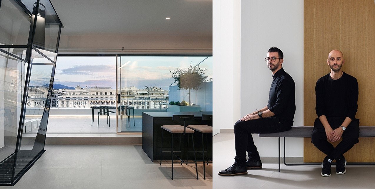 The upper floor: Ένα σύγχρονο διαμέρισμα στην καρδιά της Θεσσαλονίκης