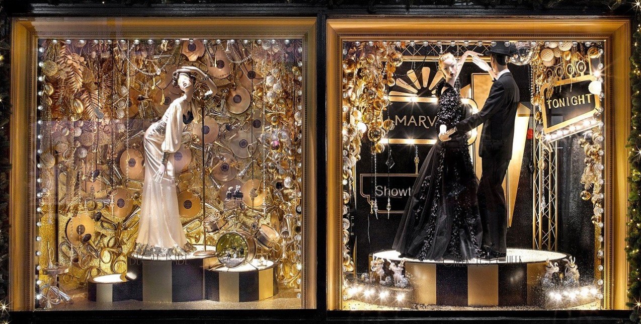 Φαντασμαγορικές χριστουγεννιάτικες βιτρίνες σε διάσημα καταστήματα του κόσμου