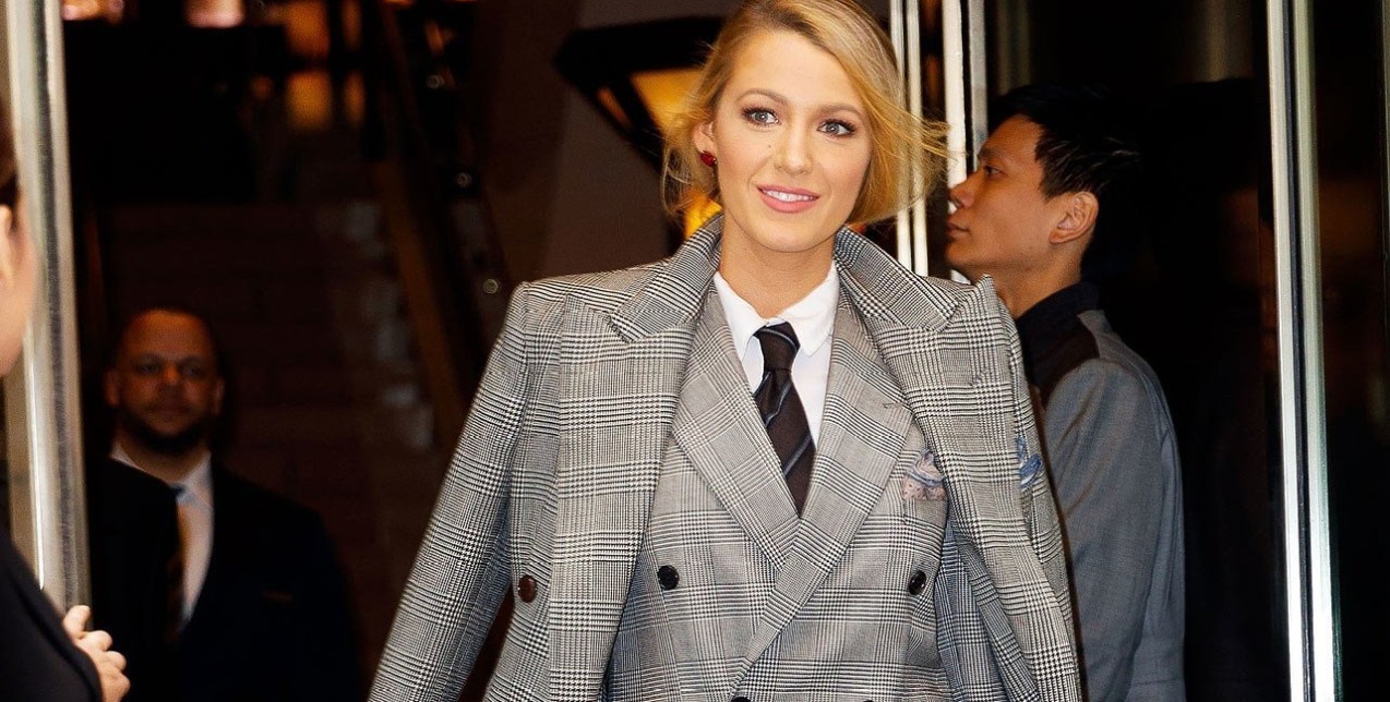 Απογειώστε το suit trend όπως η Blake Lively