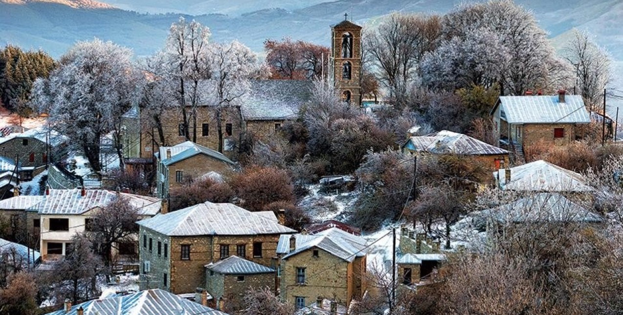 Αποδράστε στο χειμωνιάτικο Νυμφαίο και απολαύστε τη μαγεία του βουνού