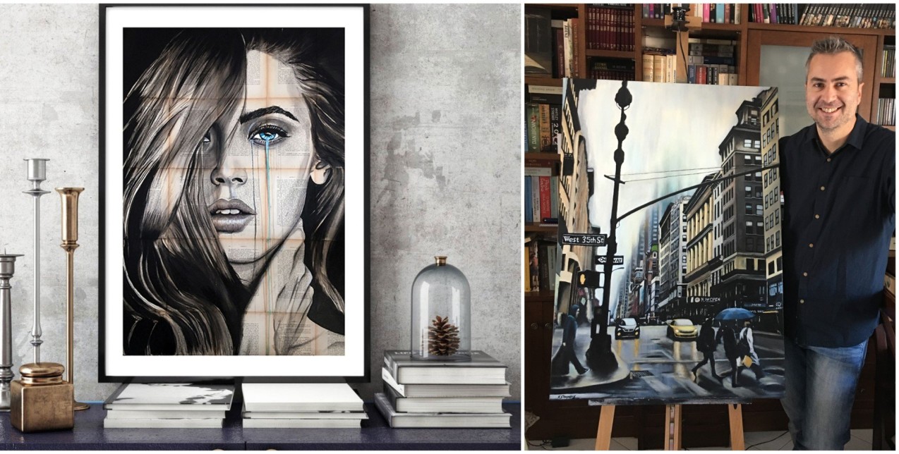 Ο Έλληνας καλλιτέχνης που ζωγραφίζει τα συναισθήματα των γυναικών σε σελίδες