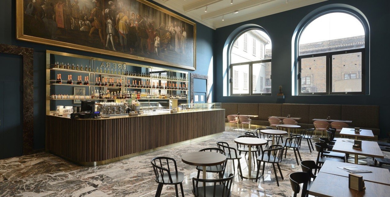 Η Πινακοθήκη του Μιλάνου απέκτησε το δικό της café και είναι υπέροχο