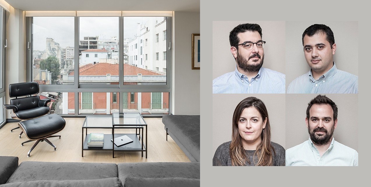 Δύο σύγχρονα διαμερίσματα στα Λαδάδικα παρατηρούν τη Θεσσαλονίκη από ψηλά