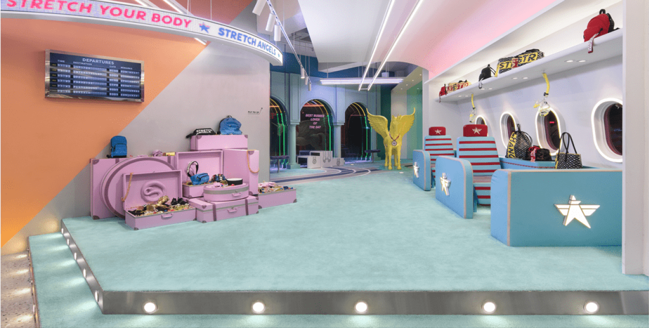 Μια εκπληκτική μπουτίκ στη Σεούλ θυμίζει πραγματικό αεροδρόμιο