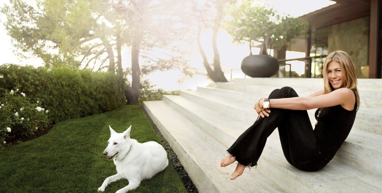 Στο υπέροχο σπίτι της Jennifer Aniston στο Beverly Hills