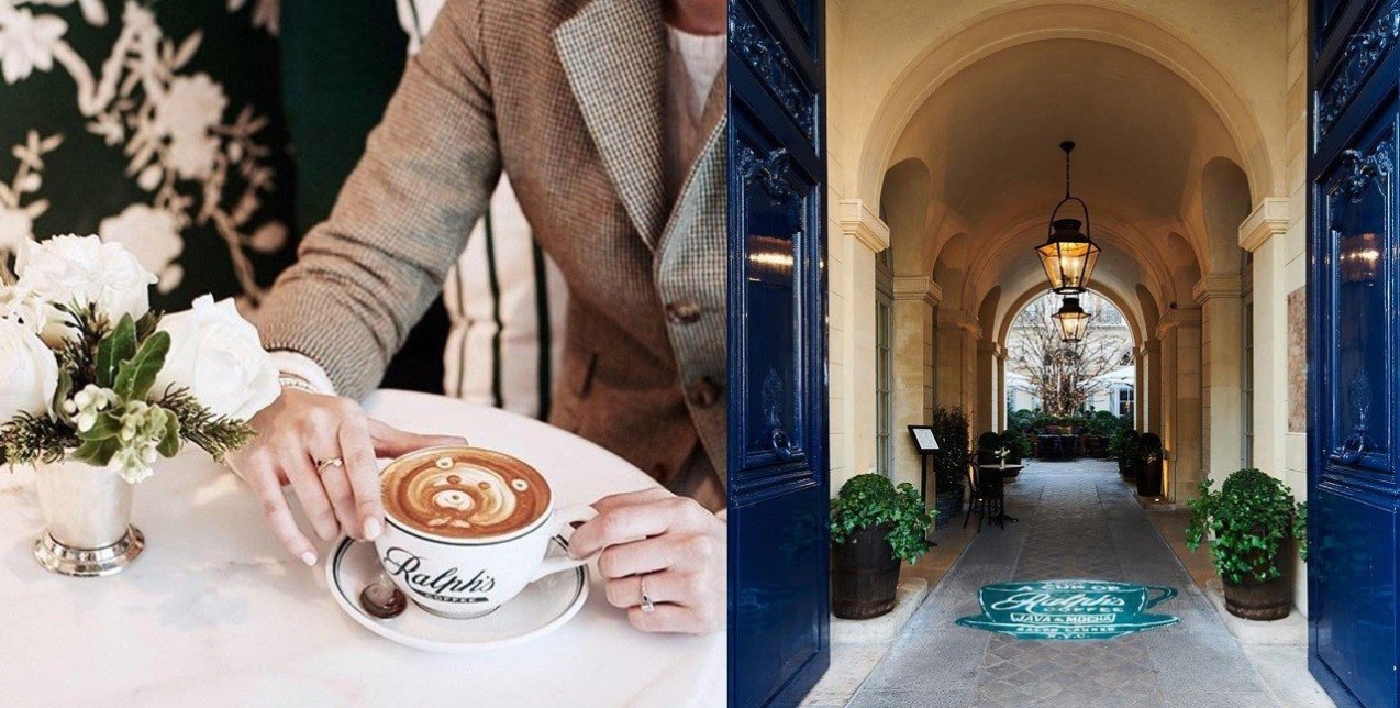 Καφές με άρωμα Ralph Lauren στο Παρίσι με αφορμή τη Fashion Week